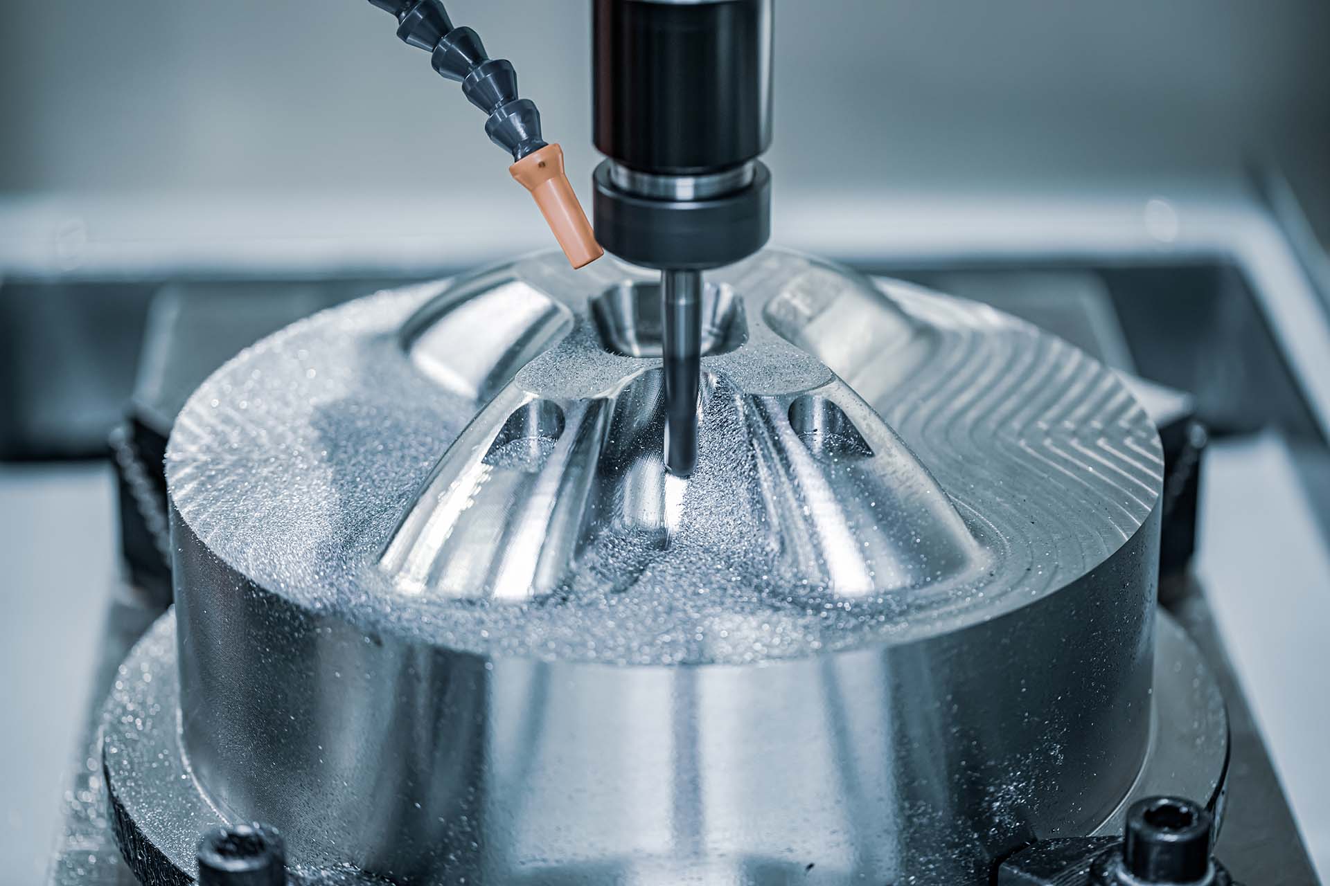 Mould design using milling machine at KeyMedical