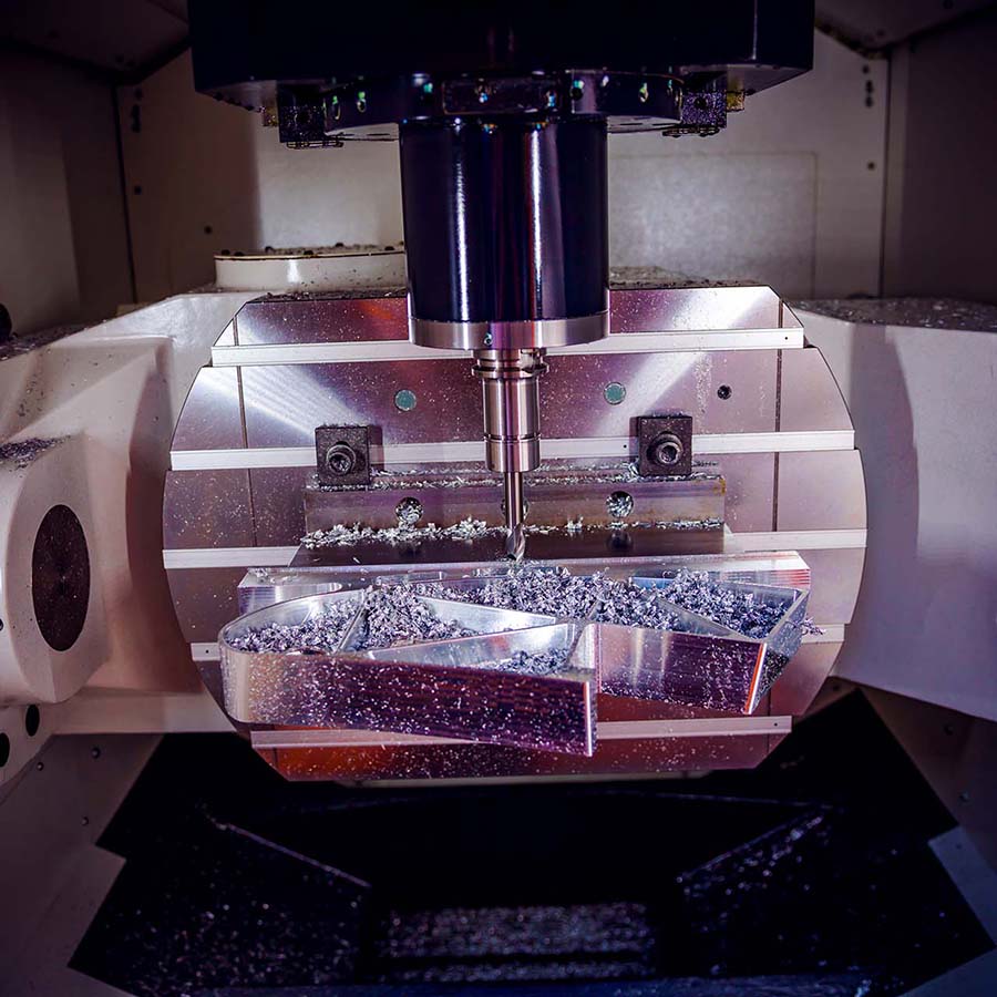 KeyPlastics CNC milling machine