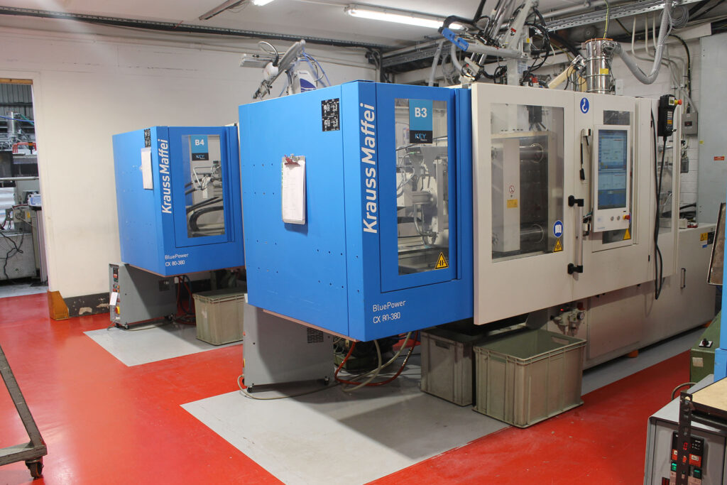 KraussMaffei injection moulding machines in KeyPlastics